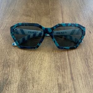 Prada Millennials Blue Camo Sunglasses